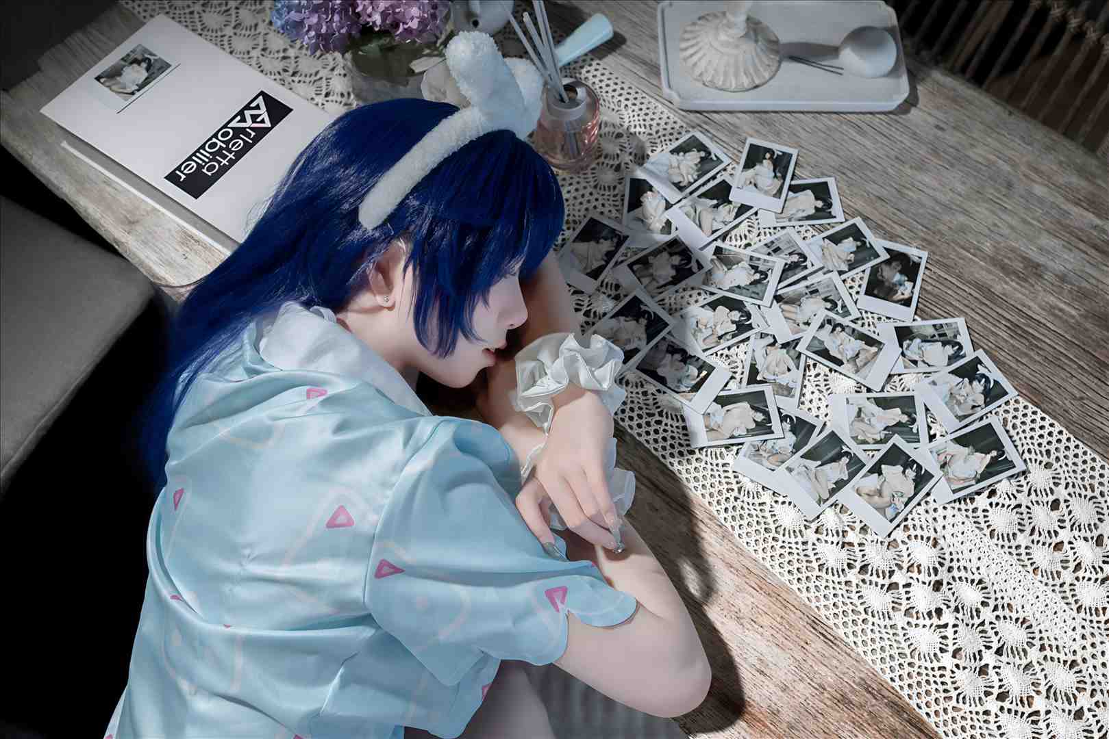 清纯媚骨天成@纸悦Etsu_ko 优香睡衣[35P-209M]