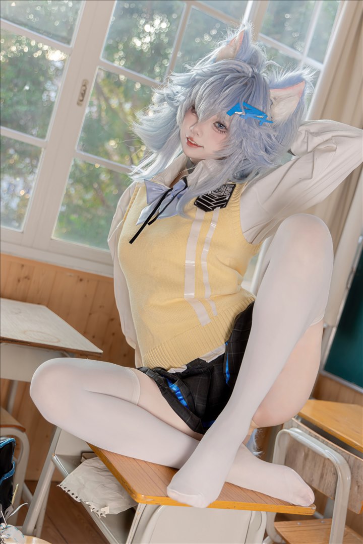 清纯媚骨天成@纸悦Etsu_ko 少女前线 PA-15 高校心跳物语 [51P-385M]