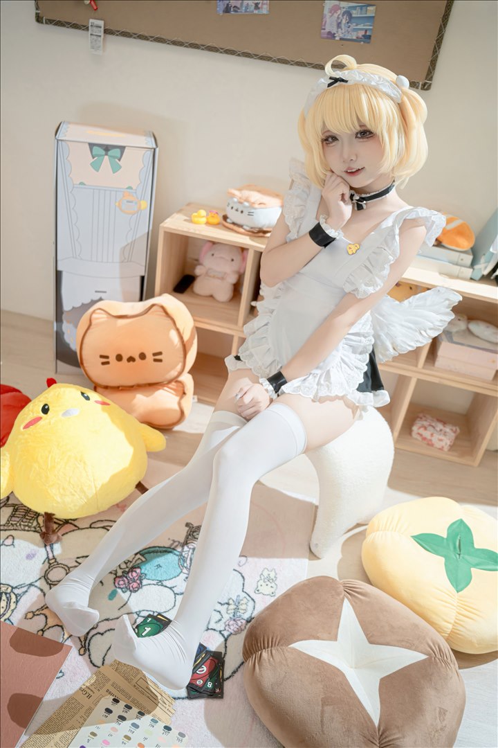 清纯媚骨天成@纸悦Etsu_ko 芙拉菲·奇奇女仆[68P-423.4M]