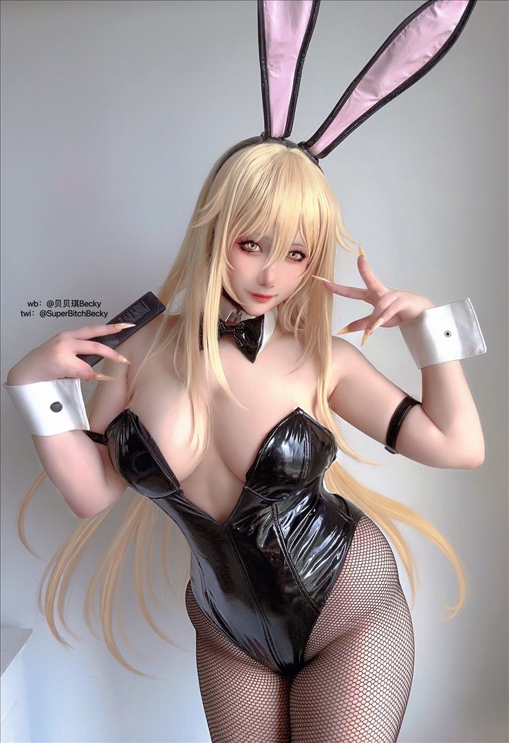 丰姿媚惑@贝贝琪Becky 食蜂操祈兔女郎 [30P-80MB]