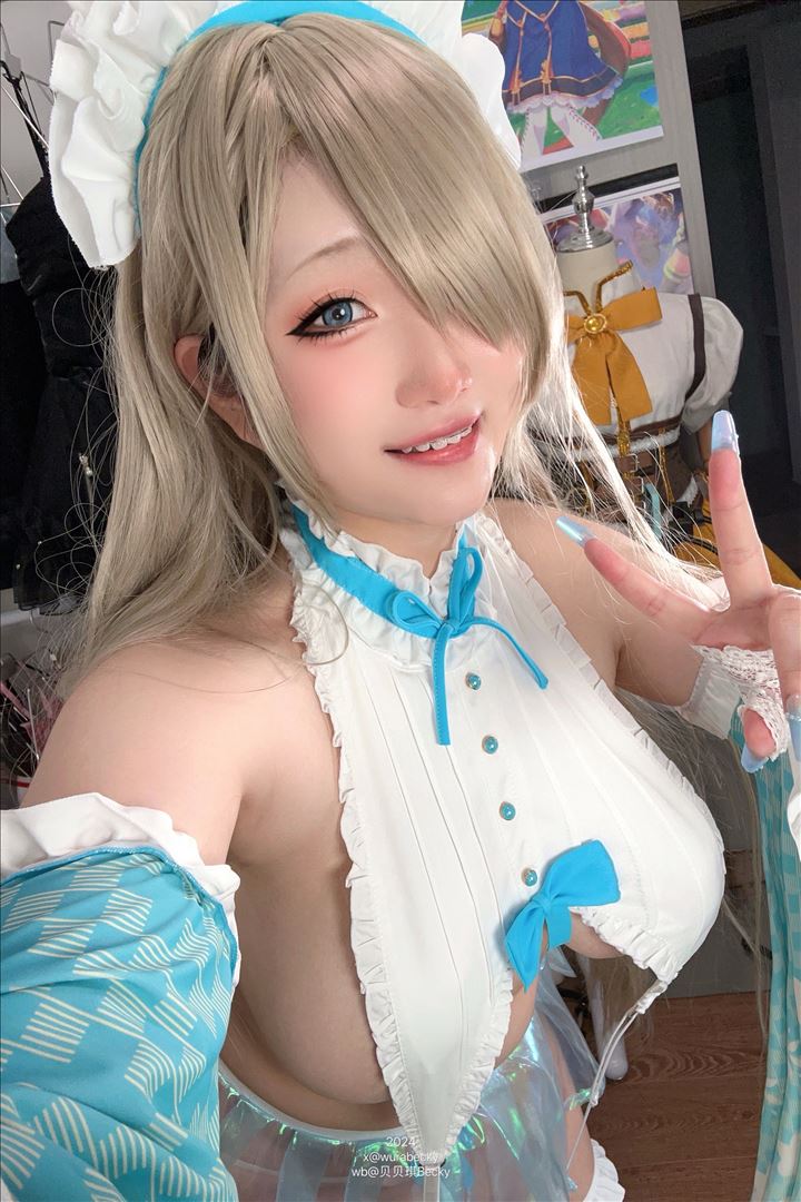 丰姿媚惑@贝贝琪Becky 明日奈同人[42P-89.5M]