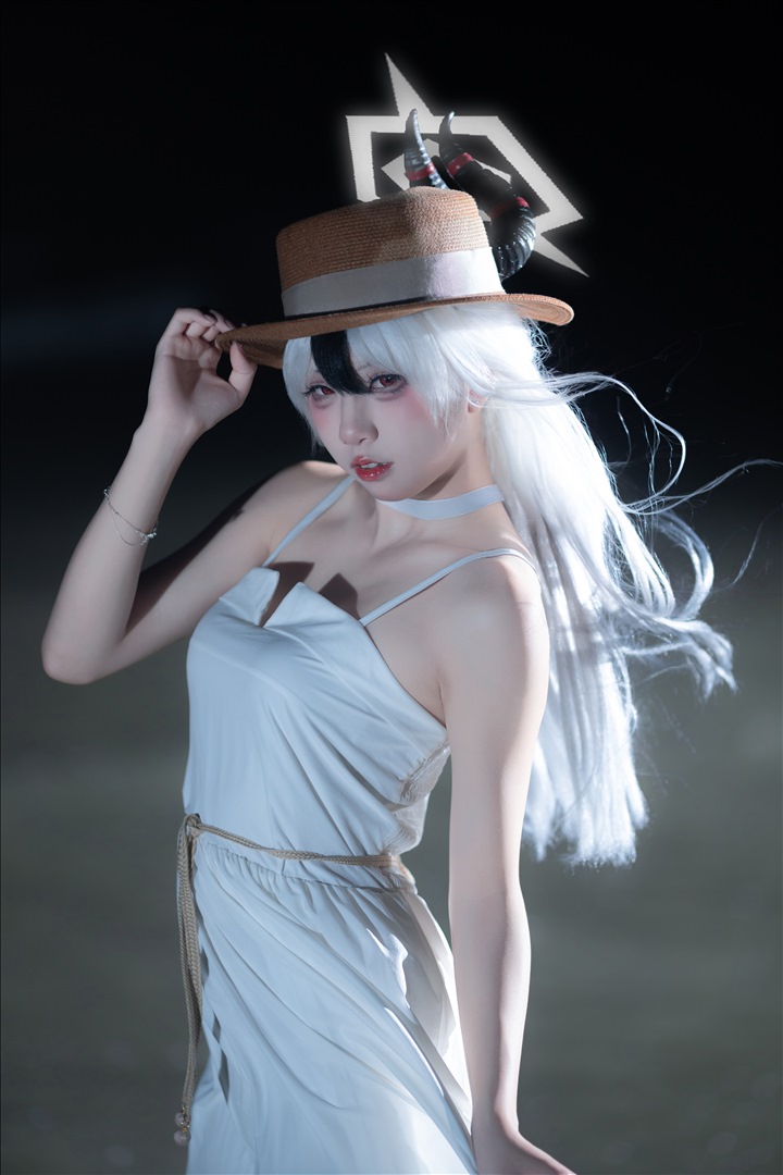 清纯媚骨天成@纸悦Etsu_ko 加代子白裙[20P-195.7M]