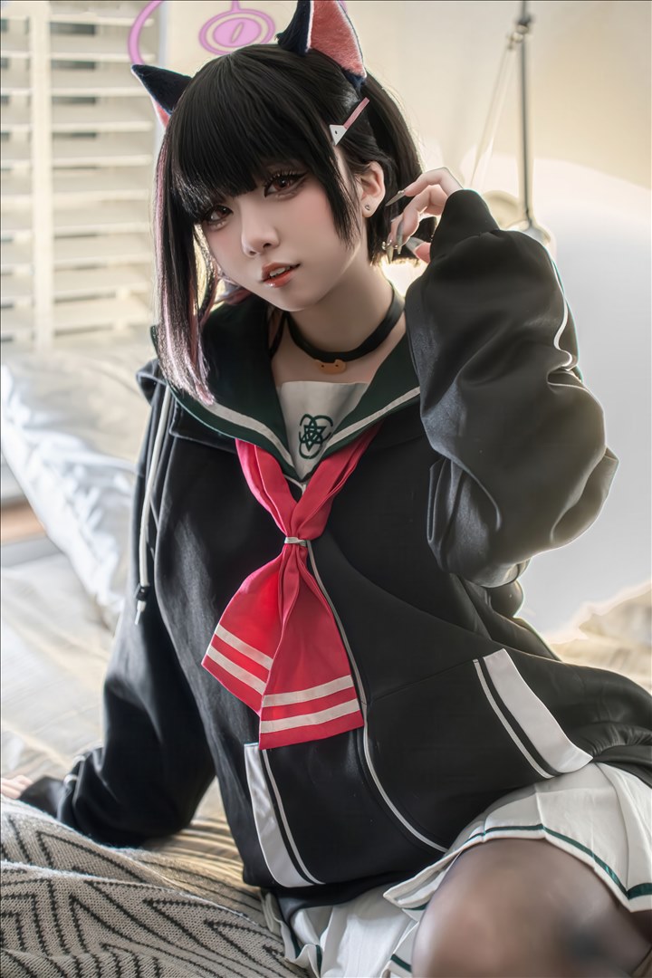 清纯媚骨天成@纸悦Etsu_ko 蔚蓝档案 杏山和纱[55P-310.6M]