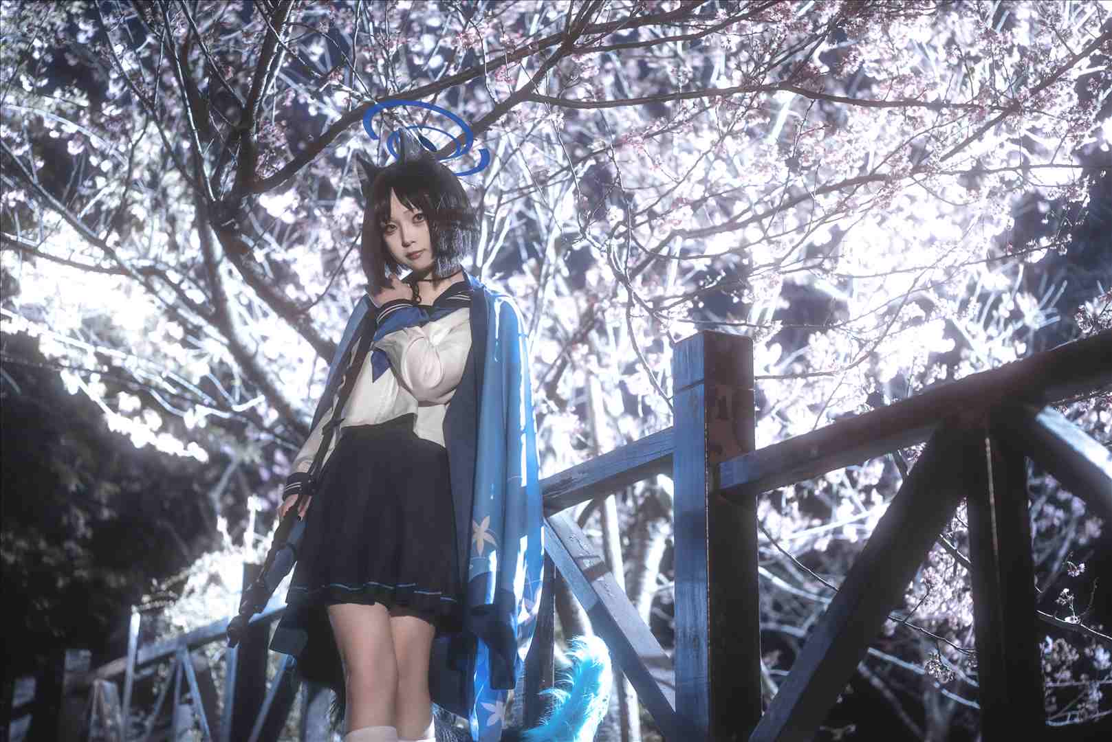 冷感猫系欲@矢量鱼 蔚蓝档案 桐生桔梗 [28P-357MB]