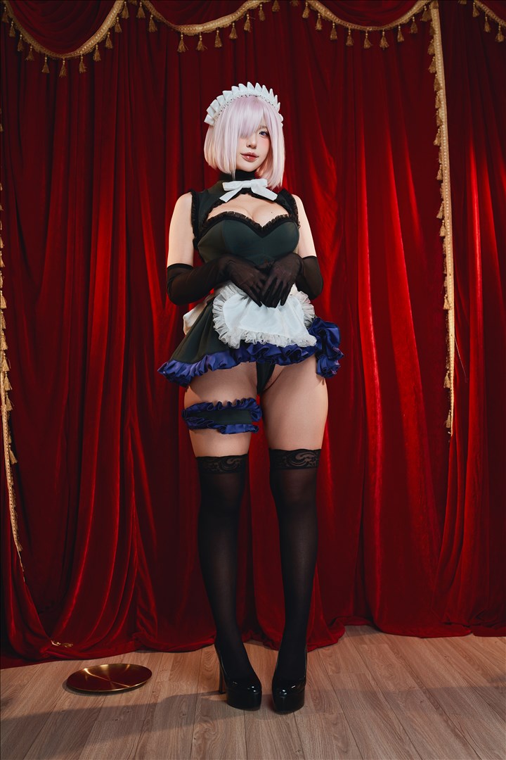 媚骨天成妖冶@Puy Puy Mashu Maid[166P-10V-5.39G]