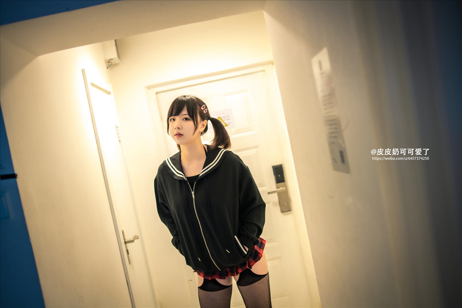 肉感甜心@皮皮奶可可爱了啦 黑网袜 [50P-624MB]