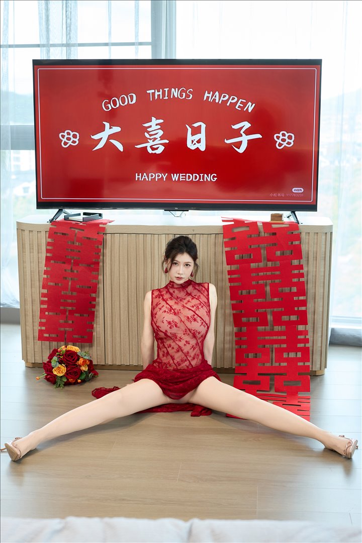 蚀骨销魂@尹甜甜 – 内购无水印 出嫁新娘晨袍[85P-1.91G]