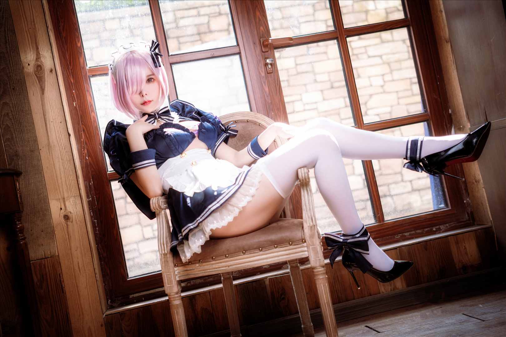 梦中情鲶@亚马逊鲶鱼 FGO 玛修女仆[10P-221.6M]