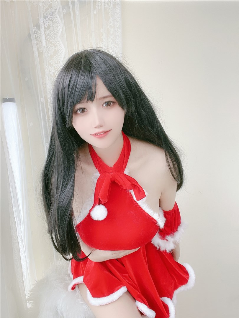 小仓千代w 红色礼物裙 [23P-62MB]