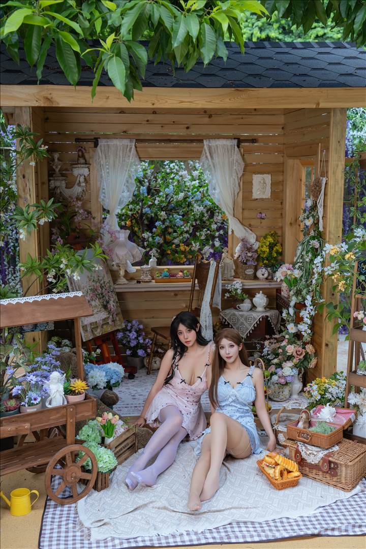 奈汐酱nice &云溪溪 花眠[90P-1V-2.6G]